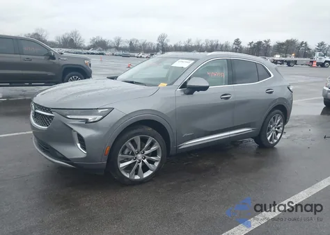 2021 Buick Envision Awd Avenir z USA, uszkodzony, nr VIN LRBFZSR42MD189961